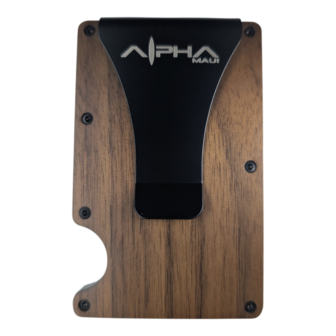 Alpha Maui Clip Wallet