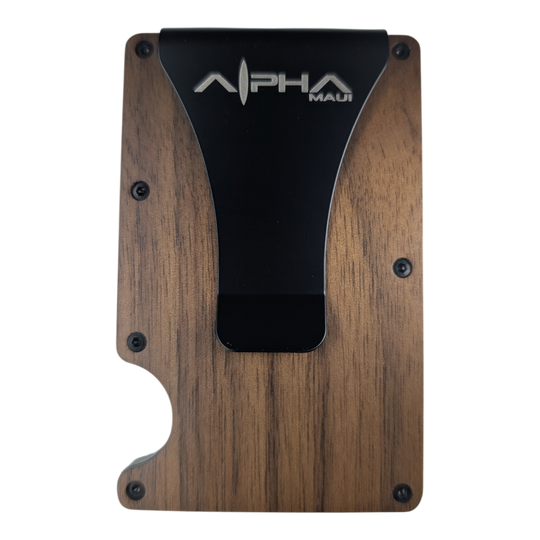 Alpha Maui Clip Wallet