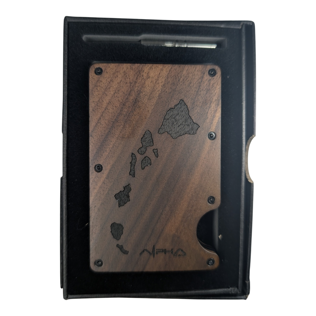 Alpha Maui Clip Wallet