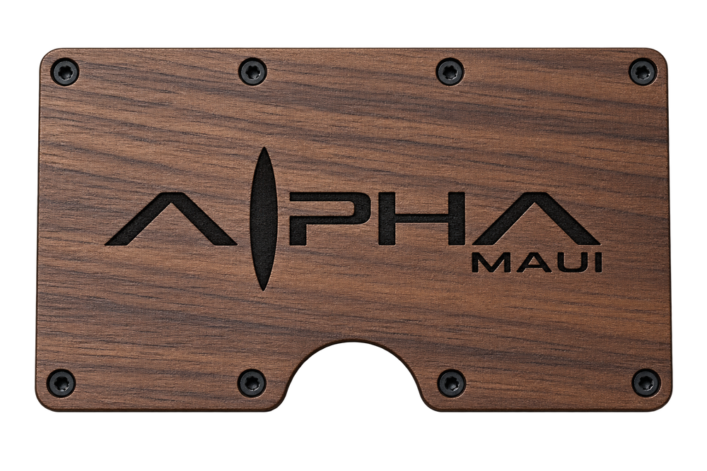 Alpha Maui Clip Wallet