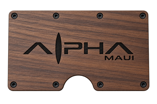 Alpha Maui Clip Wallet