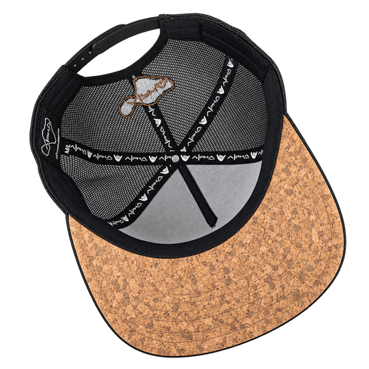 Alpha Maui Balance cap cork underbill view