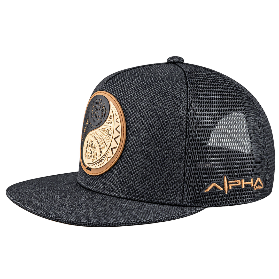 Alpha Maui Balance cap logo side view