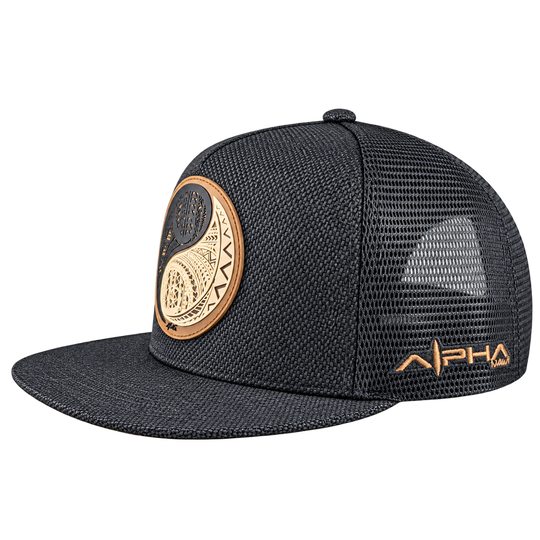 Alpha Maui Balance cap logo side view