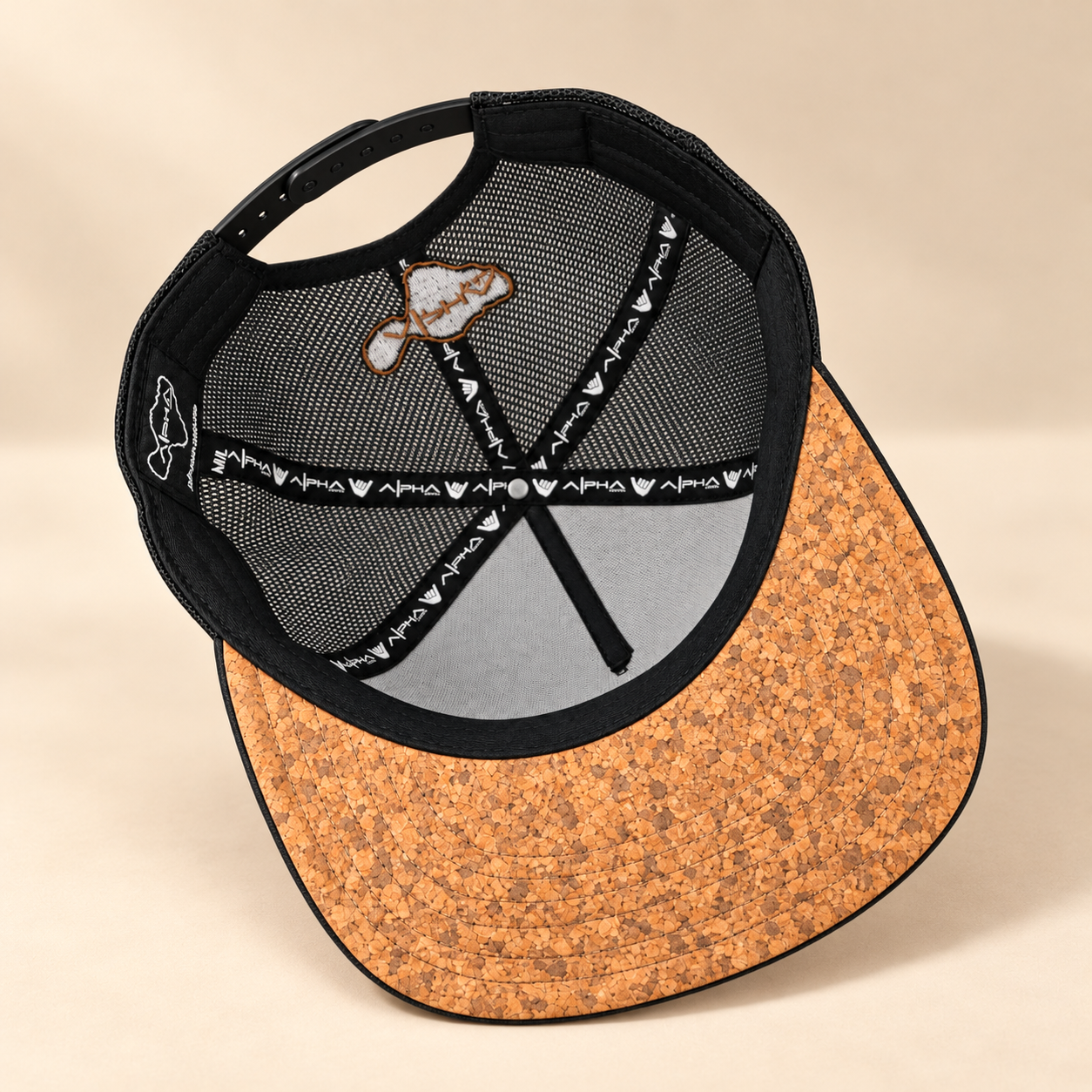 Balance cap genuine cork underbill