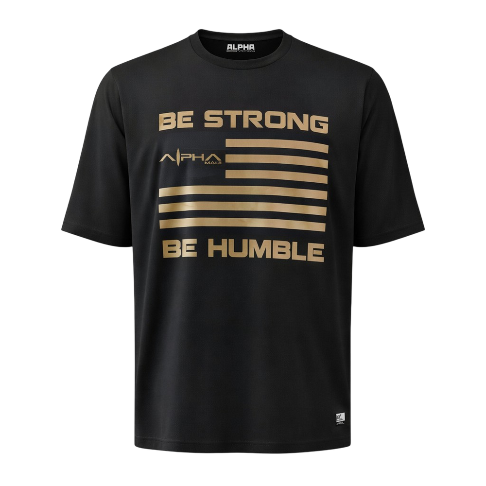 Alpha Maui Be Strong Be Humble tee – view 1