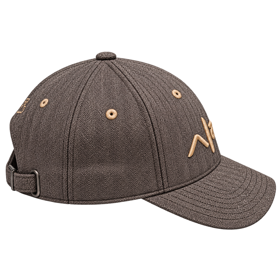 Alpha Maui Coconutz II brownish gray cap – side right view