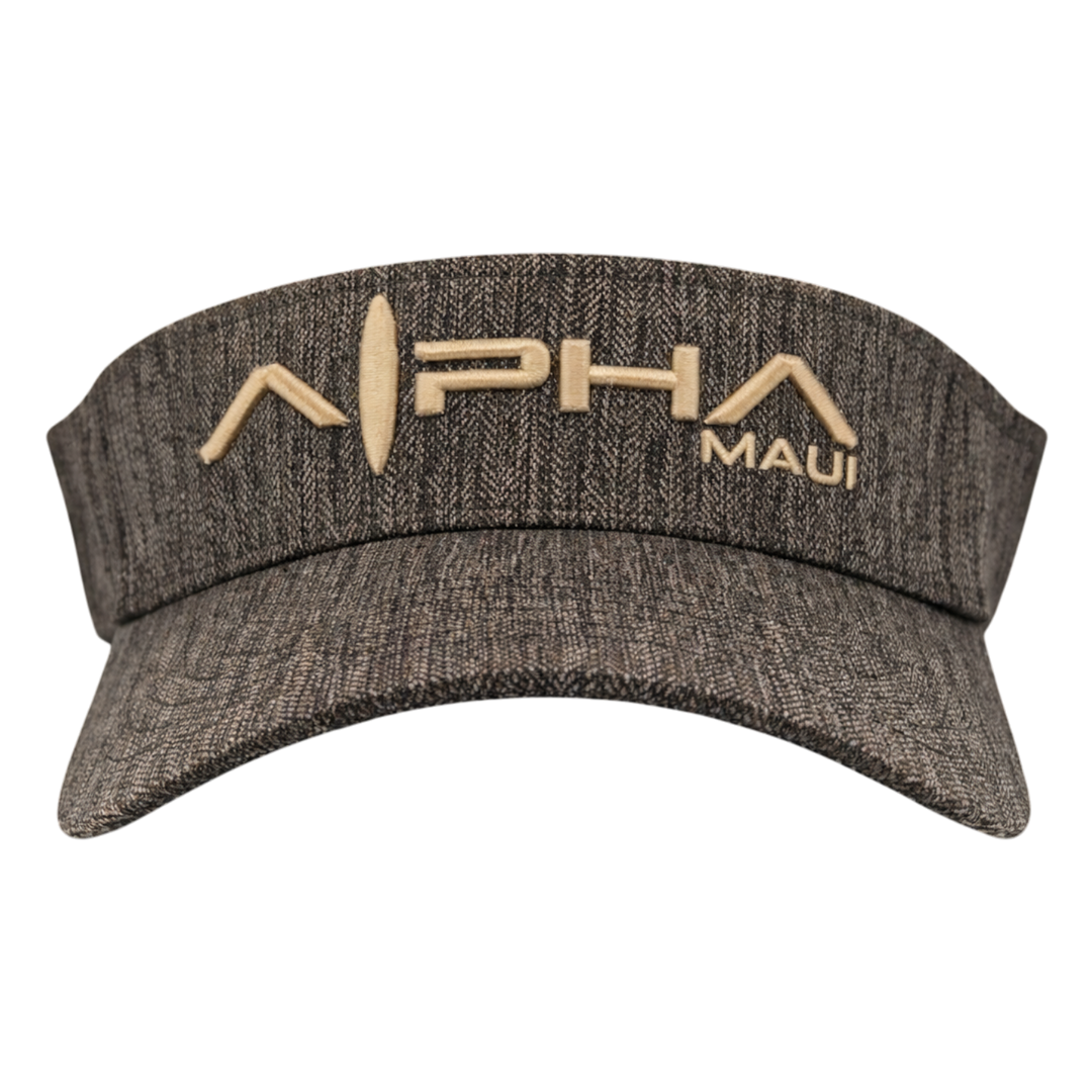 Alpha Maui Drop Top Coconutz hemp visor