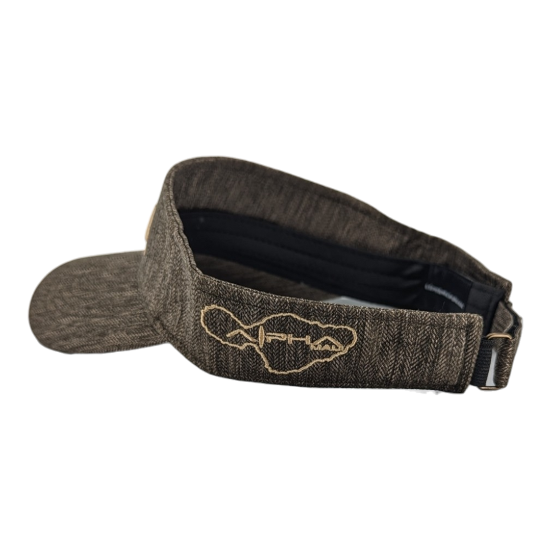 Alpha Maui Drop Top Coconutz hemp visor
