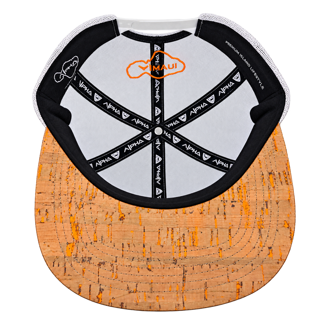 Alpha Maui Forge cap – cork underbill view