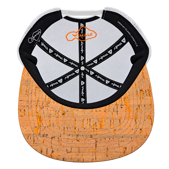Alpha Maui Forge cap – cork underbill view