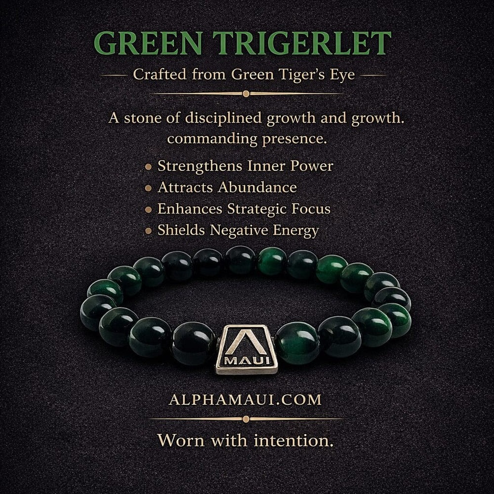 Alpha Maui Green Tigerlet bracelet – view 2