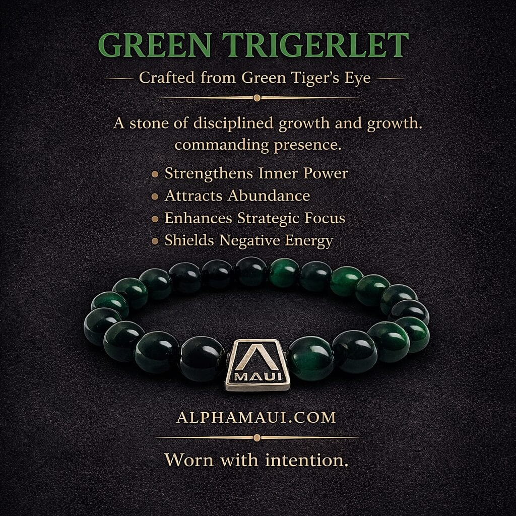 Alpha Maui Green Tigerlet bracelet – view 2