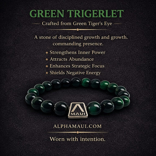 Alpha Maui Green Tigerlet bracelet – view 2