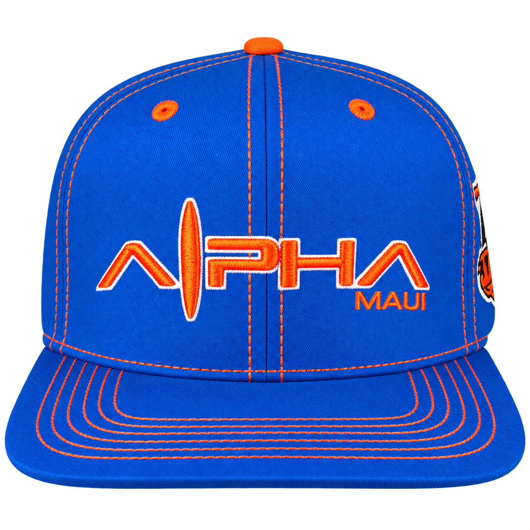 Hoops cap front embroidery detail