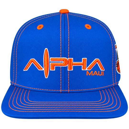 Hoops cap front embroidery detail