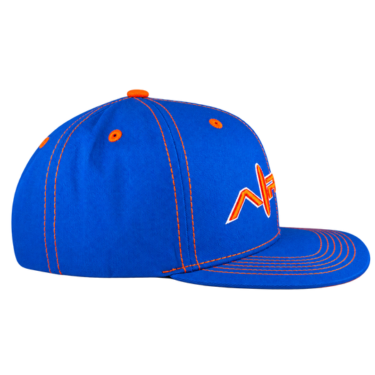 Hoops royal blue cotton cap side profile