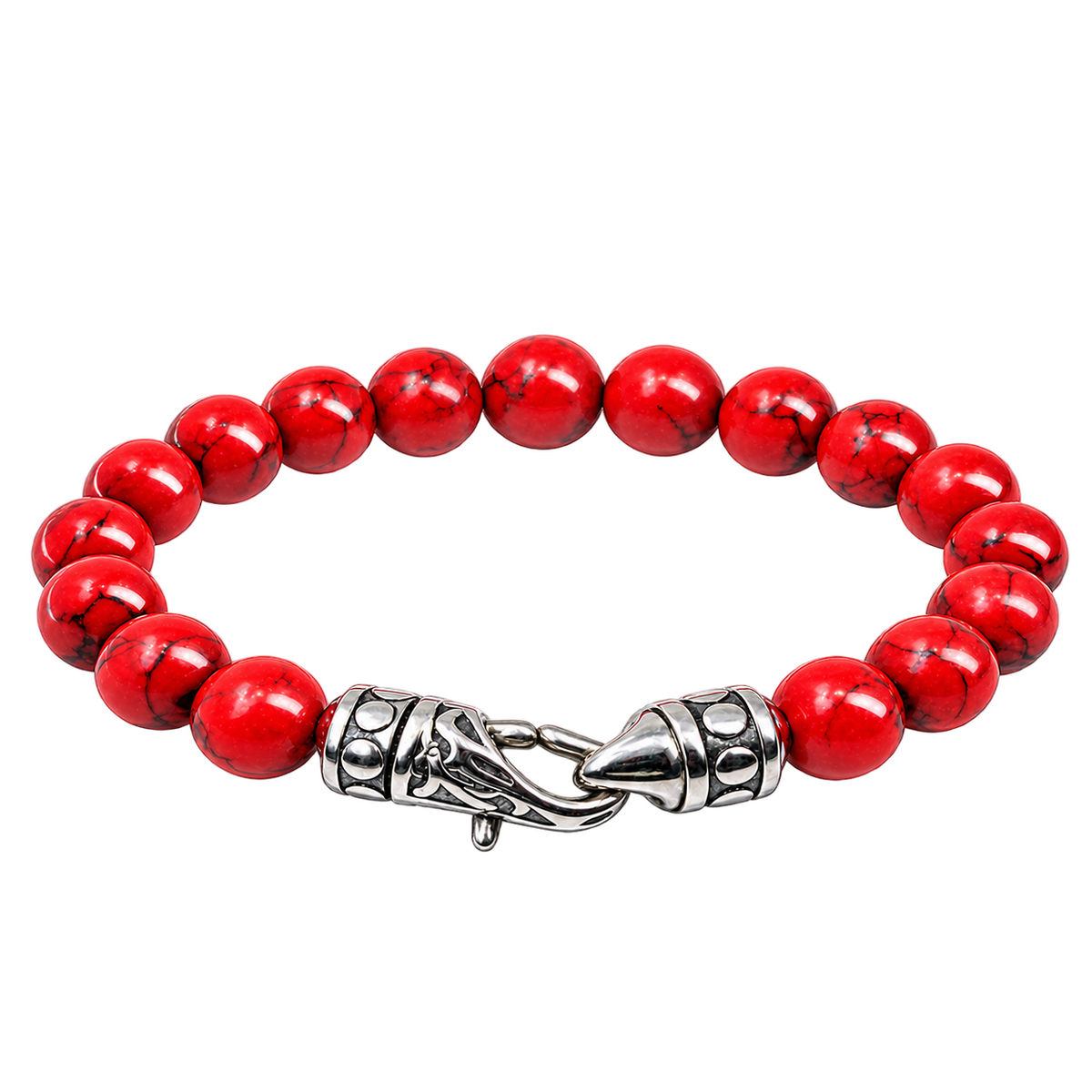 Alpha Maui Magmalet – Red Unisex Bracelet — centered front view