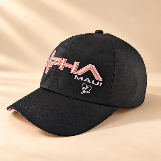 Alpha Maui Oluwalu ponytail cap left