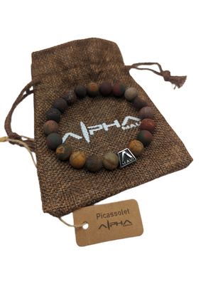 Alpha Maui Picassolet Picasso Jasper Bracelet