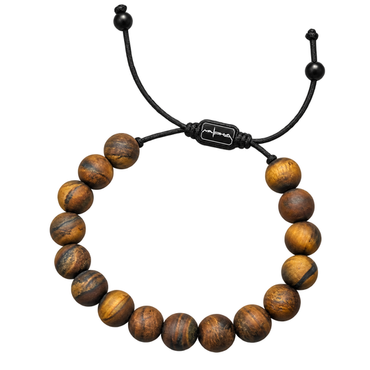 Alpha Maui Tigerlet Tiger Eye bracelet — full bracelet