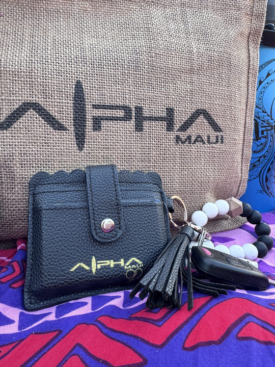 Alpha Maui Leather Wallet