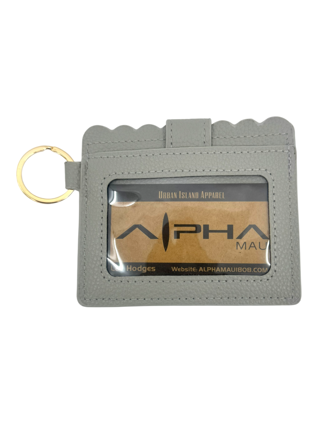 Alpha Maui Leather Wallet