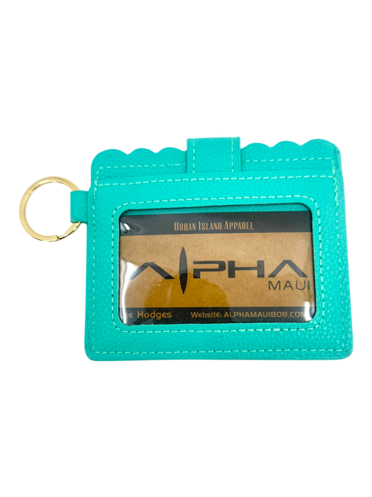 Alpha Maui Leather Wallet