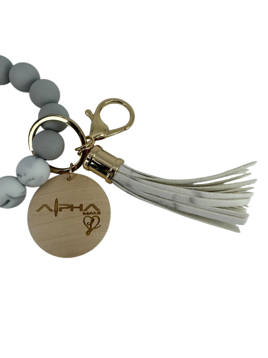 Alpha Maui Silicone Bead Wristlet