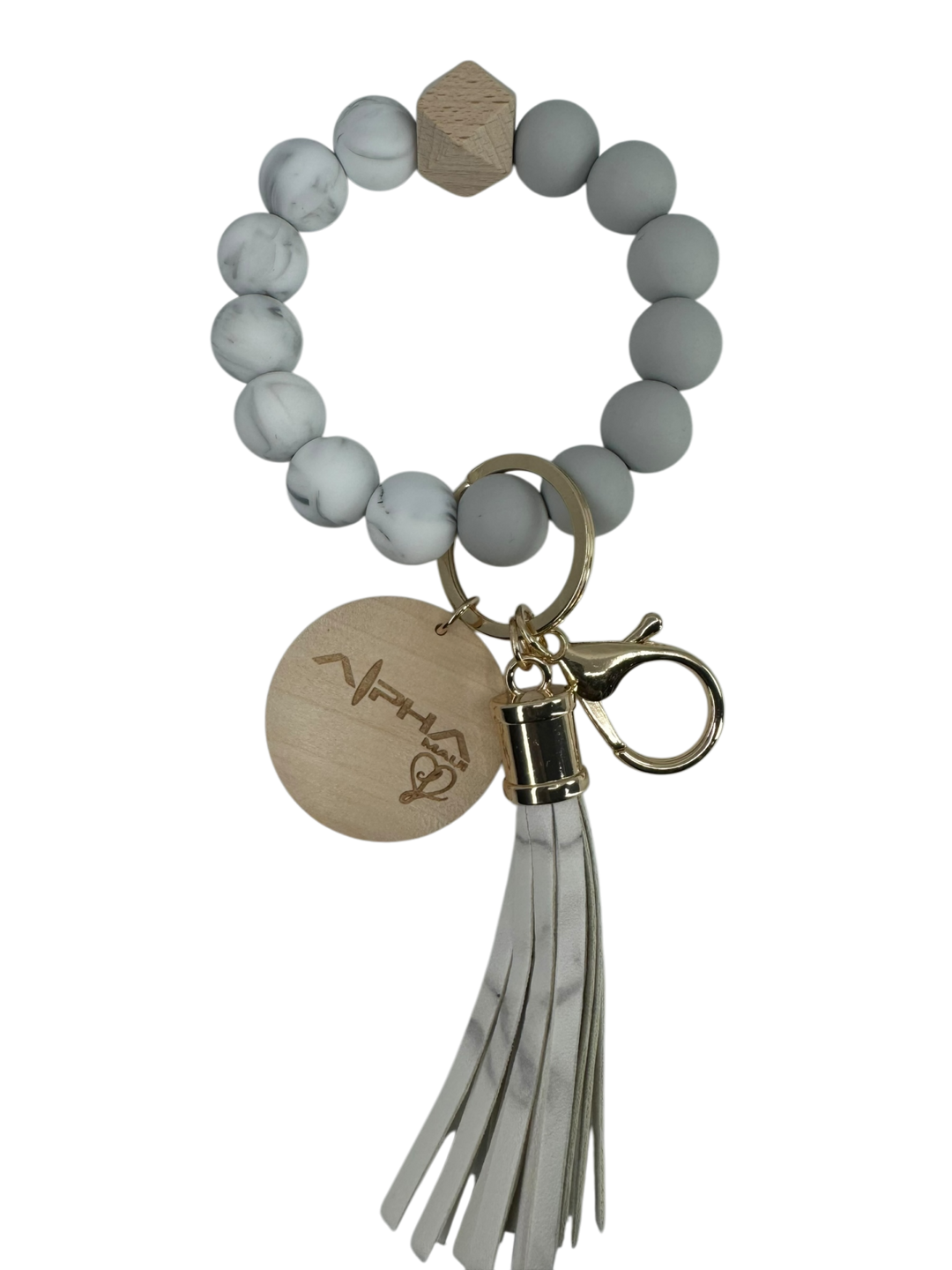 Alpha Maui Silicone Bead Wristlet