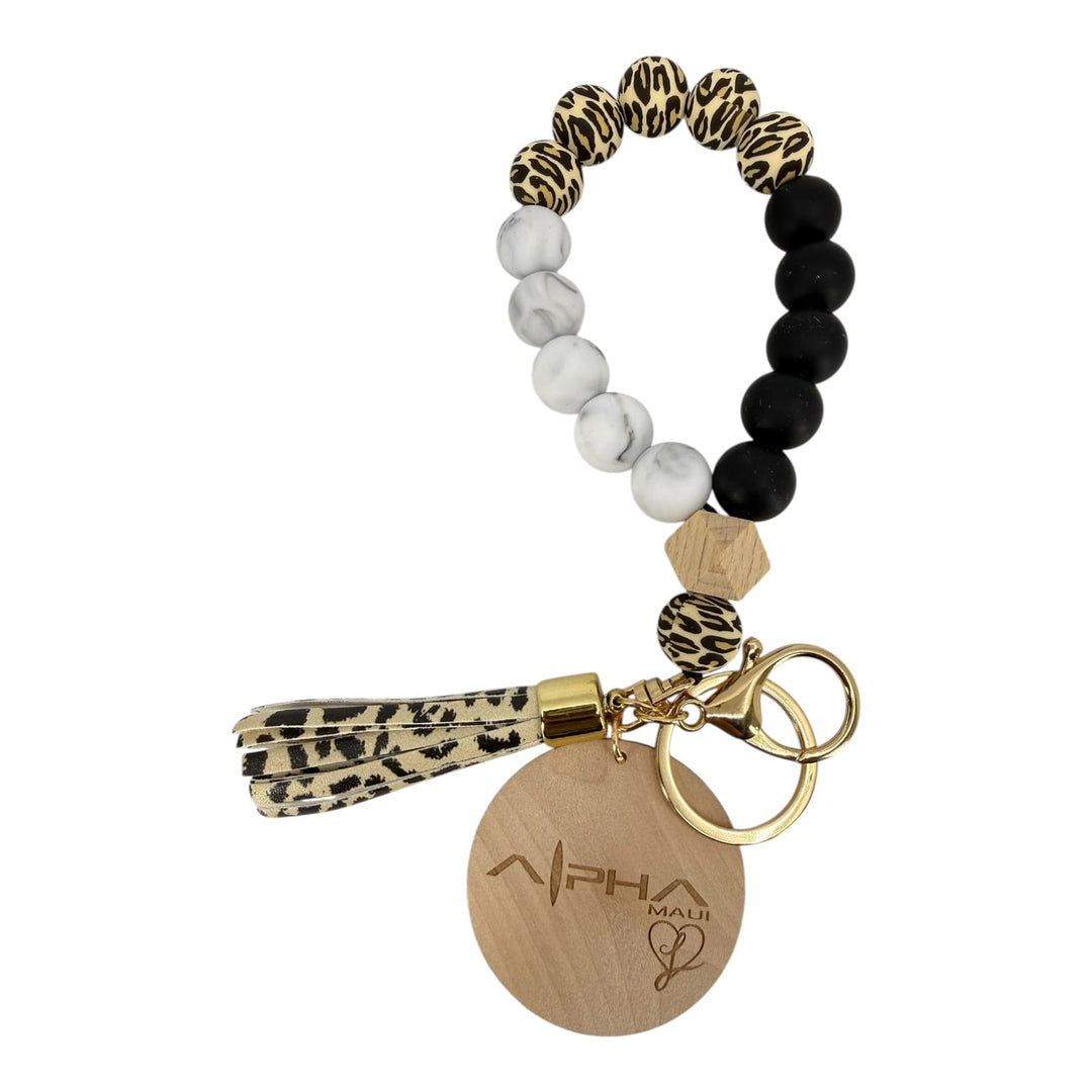 Alpha Maui Silicone Bead Wristlet