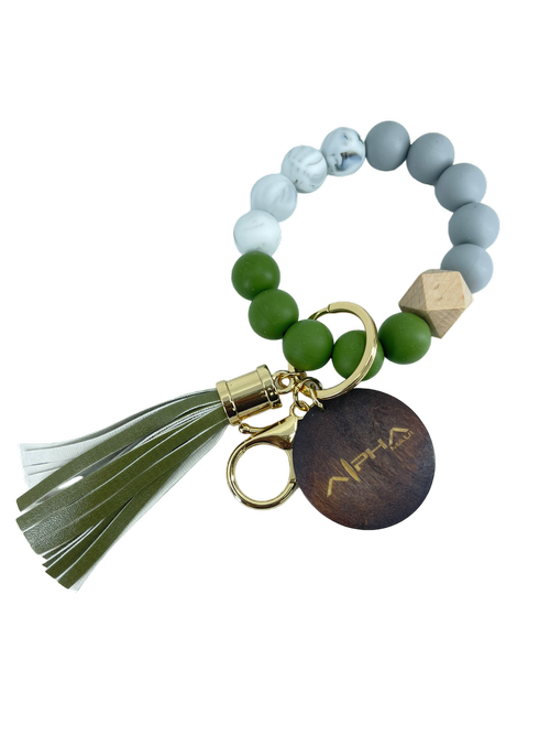 Alpha Maui Silicone Bead Wristlet