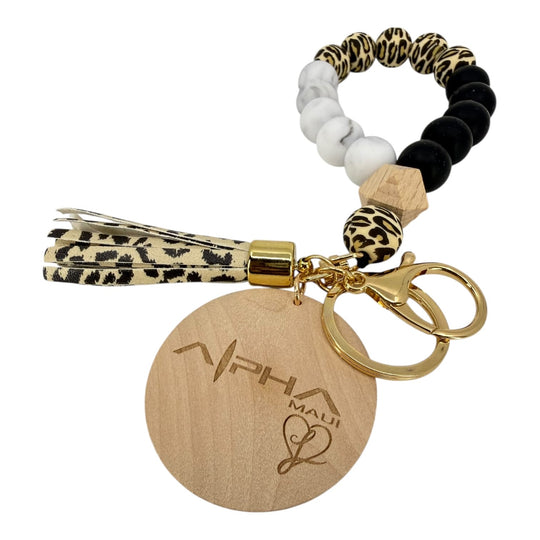 Alpha Maui Silicone Bead Wristlet