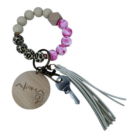 Alpha Maui Silicone Bead Wristlet