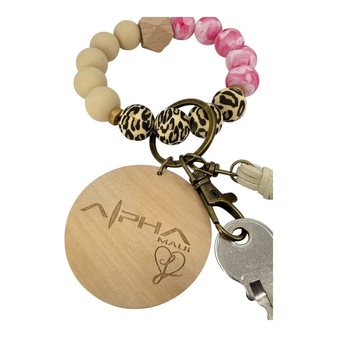 Alpha Maui Silicone Bead Wristlet
