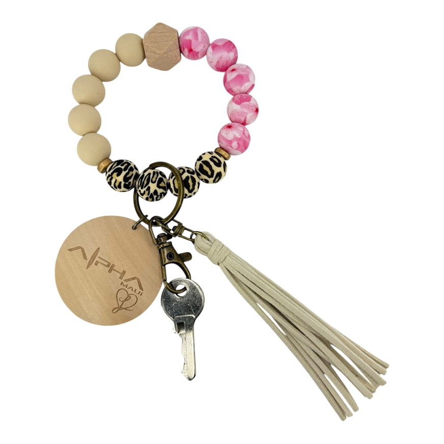Alpha Maui Silicone Bead Wristlet