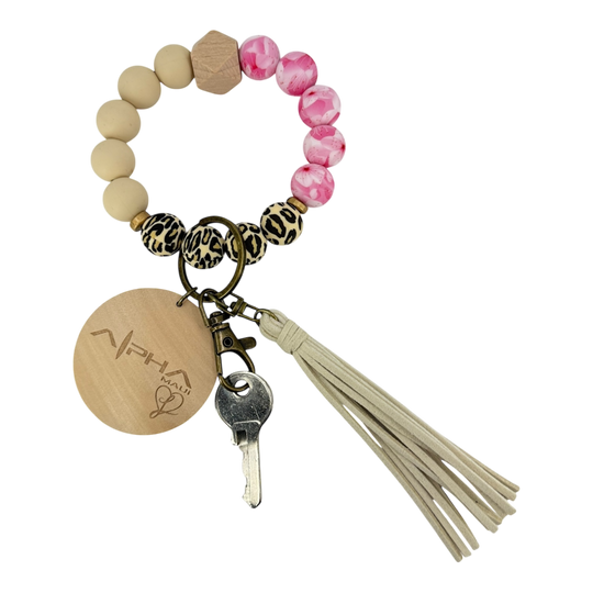 Alpha Maui Silicone Bead Wristlet