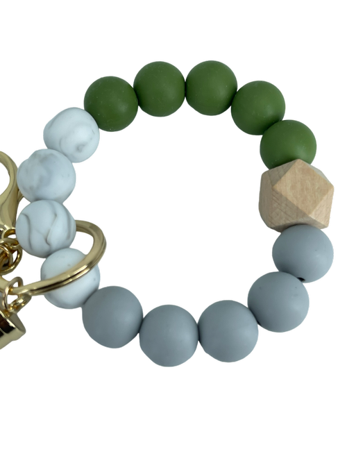 Alpha Maui Silicone Bead Wristlet