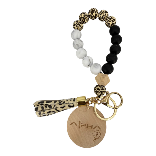 Alpha Maui Silicone Bead Wristlet