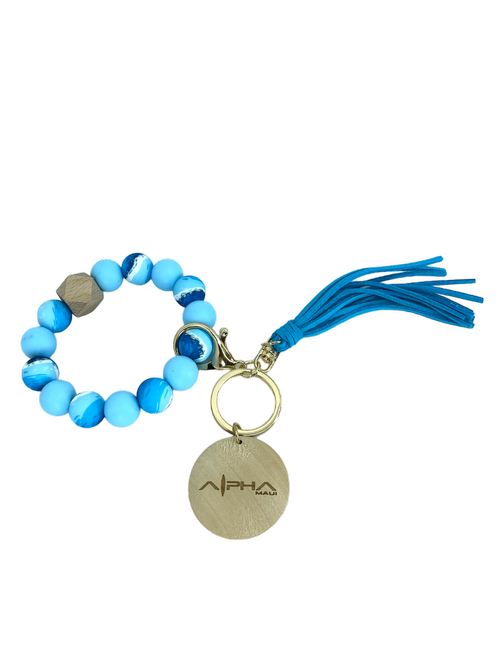 Alpha Maui Silicone Bead Wristlet