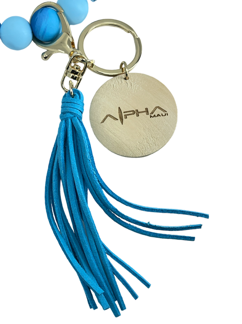 Alpha Maui Silicone Bead Wristlet