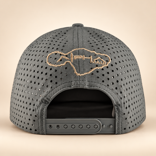 Hydro Hunter cap back view on warm background
