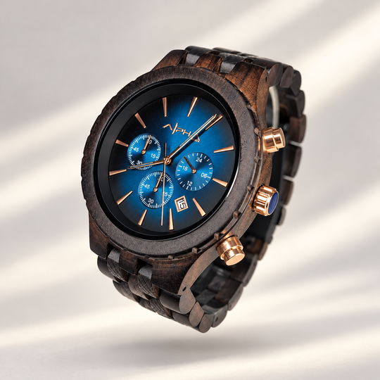 Makai Dark Waters side angle on V3 watch background
